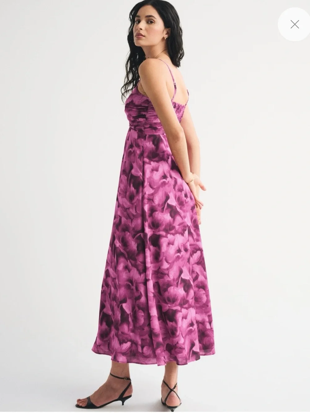 Abercrombie Women's Bra-Free Hardware Maxi Dress - size small - Picture 3 of 3